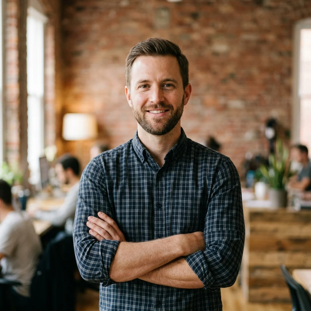 Portrait de Romain Bécart, expert en management d'équipe